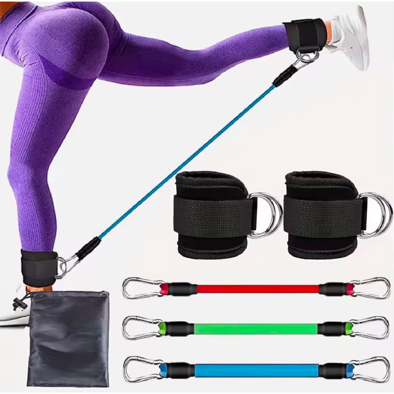 Resistance Bands & Ankle Straps Set